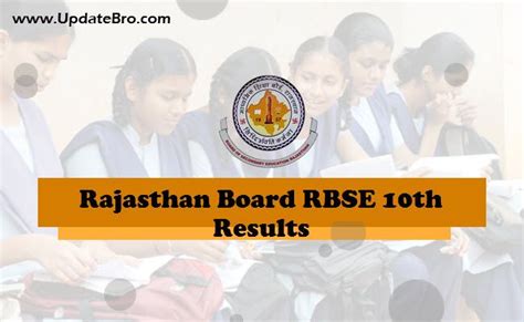 rbse result 2017 10th class name wise